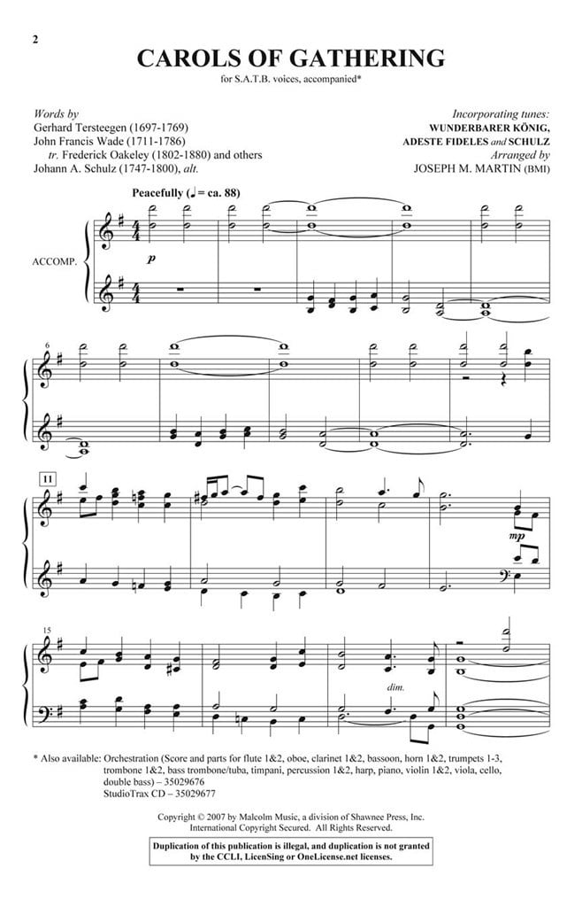 Carols of Gathering